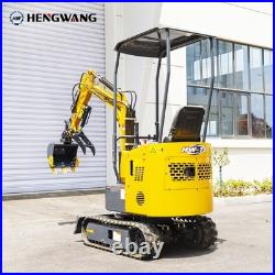 Mini Excavator 1 Ton Digger For Farm 13.5hp Gas Tracked Crawler B&S EPA Engine Mini Excavator 1 Ton Digger For Farm 13.5hp Gas Tracked Crawler B&S EPA Engine