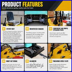 Mini Excavator 1 Ton Tracked Digger 13.5HP EPA Gas Engine Pick Up IL VA