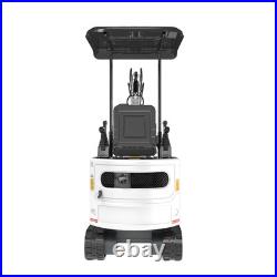 Mini Excavator 2200lbs Tracked Diggers 13.5HP B&S Gas Engine EPA Free Ship USA