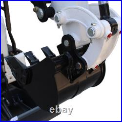 Mini Excavator 2200lbs Tracked Diggers 13.5HP B&S Gas Engine EPA Free Ship USA