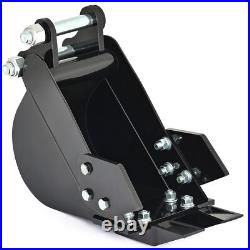 Mini Excavator Attachment 200mm Narrow Bucket Trenching Bucket For 1-2Ton Digger