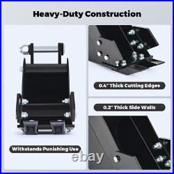 Mini Excavator Attachment 200mm Narrow Bucket Trenching Bucket For 1-2Ton Digger