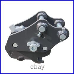 Mini Excavator Attachment Machinical Quick Hitch Auger Plain Bucket US Stock