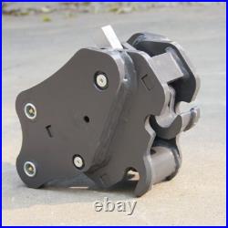 Mini Excavator Attachment Machinical Quick Hitch Auger Plain Bucket US Stock