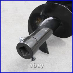 Mini Excavator Attachment Machinical Quick Hitch Auger Plain Bucket US Stock