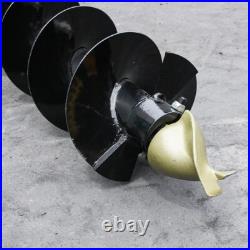 Mini Excavator Attachment Machinical Quick Hitch Auger Plain Bucket US Stock