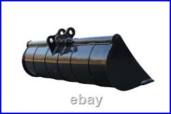 Mini Excavator Attachment Machinical Quick Hitch Auger Plain Bucket US Stock