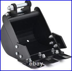 Mini Excavator Attachments Hydraulic Thumb Auger Ripper 200mm Bucket Quick Hitch