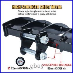 Mini Excavator Attachments Quick Hitch/ Bucket/ Ripper/Rake/Thumb Clip