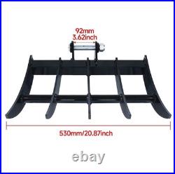 Mini Excavator Attachments Quick Hitch/ Bucket/ Ripper/Rake/Thumb Clip