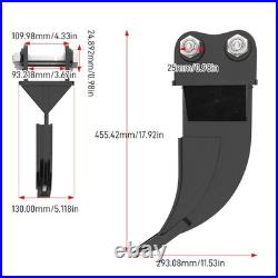 Mini Excavator Attachments Ripper for 0.8-1.5 Ton Small Digger + 2 Extra Pins