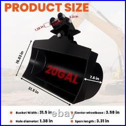 Mini Excavator Bucket Attachments Excavator Bucket for Plain, Mud, Grapple, Narrow