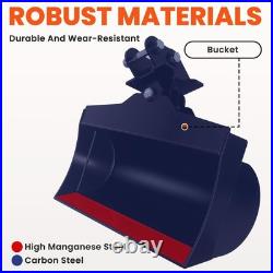 Mini Excavator Bucket Attachments Excavator Bucket for Plain, Mud, Grapple, Narrow