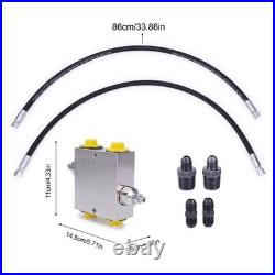 Mini Excavator Cushion Valve Kit Complete for Swivel Motor C-Type Interface