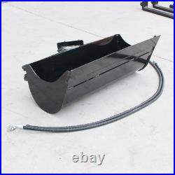 Mini Excavator Digger Attachments 800mm Tilting Bucket FREE SHIPPING Mini Excavator Digger Attachments 800mm Tilting Bucket FREE SHIPPING