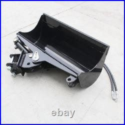 Mini Excavator Digger Attachments 800mm Tilting Bucket FREE SHIPPING Mini Excavator Digger Attachments 800mm Tilting Bucket FREE SHIPPING