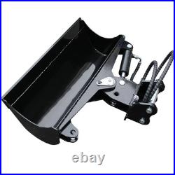 Mini Excavator Digger Attachments 800mm Tilting Bucket Free Shipping USA Stock Mini Excavator Digger Attachments 800mm Tilting Bucket Free Shipping USA Stock