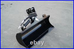 Mini Excavator Digger Attachments 800mm Tilting Bucket Free Shipping USA Stock Mini Excavator Digger Attachments 800mm Tilting Bucket Free Shipping USA Stock