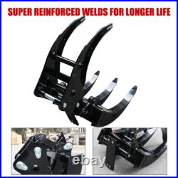 Mini Excavator Grab Bucket Attachment for 0.8-1.5T Excavator Free Shipping NEW