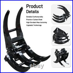 Mini Excavator Grab Bucket Attachment for 0.8-1.5T Excavator Free Shipping NEW