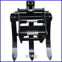 Mini Excavator Grab Bucket Attachment for 0.8-1.5T Excavator Free Shipping NEW