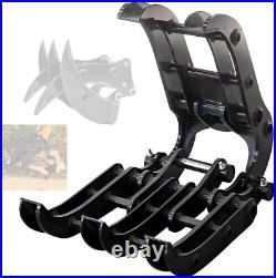 Mini Excavator Grabber Attachment Wood Grapple Bucket for Small Diggers Mini Excavator Grabber Attachment Wood Grapple Bucket for Small Diggers