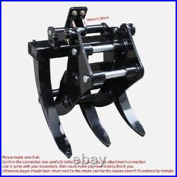 Mini Excavator Grabber Attachments for Mini Digger Wood grab, 25mm pin diamete Mini Excavator Grabber Attachments for Mini Digger Wood grab, 25mm pin diamete