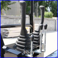 Mini Excavator Hydraulic 1Ton 13.5HP Tracked Crawler Small Digger USA Stock New