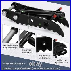 Mini Excavator Hydraulic Thumb 3-Hole L-Shaped Bracket 800kg-2500kg