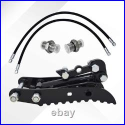 Mini Excavator Hydraulic Thumb Grab 3-Hole For 0.8-2 Ton Heavy Duty Clamp