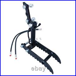 Mini Excavator Hydraulic Thumb Grab 3-Hole For 0.8-2 Ton Heavy Duty Clamp