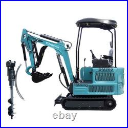 Mini Excavator KUBOTA Diesel 4000lbs 1.8 Ton Super Power Mini Digger Free ship