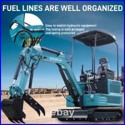 Mini Excavator Kubota Diesel 4000lb USA Stock Farm 2025 Crawler Digger Hydraulic Mini Excavator Kubota Diesel 4000lb USA Stock Farm 2025 Crawler Digger Hydraulic