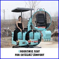 Mini Excavator, Kubota Diesel Engine, 11.23HP Detachable Roof, Free Delivery