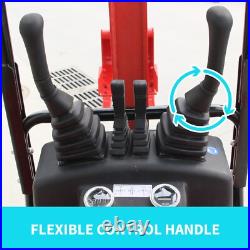 Mini Excavator Kubota Engine 1Ton Digger Diesel 11.5 HP Hydraulic Crawler USA Sa Mini Excavator Kubota Engine 1Ton Digger Diesel 11.5 HP Hydraulic Crawler USA Sa