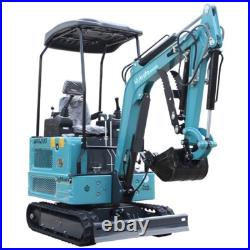 Mini Excavator Kubota Engine 1.8 Tons Diesel Hydraulic Thumb Clamp 2025 New