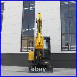 Mini Excavator Kubota Engine 25HP 3.5 ton Digger, Engine V1505, cab, Free shipping