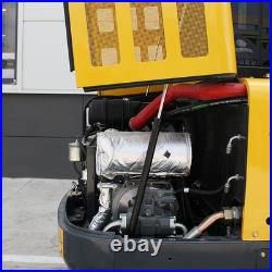 Mini Excavator Kubota Engine 25HP 3.5 ton Digger, Engine V1505, cab, Free shipping