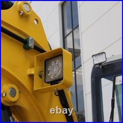 Mini Excavator Kubota Engine 25HP 3.5 ton Digger, Engine V1505, cab, Free shipping