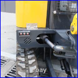 Mini Excavator Kubota Engine 25HP 3.5 ton Digger, Engine V1505, cab, Free shipping