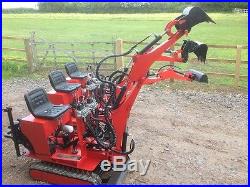 Mini Excavator Loader TOP HOE MP120 with 4 Buckets