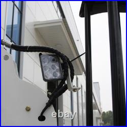 Mini Excavator Pilot System B&S Engine with Excavator Flail Mower Free Shipping