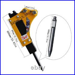 Mini Excavator Pilot System KUBOTA Engine 1.4Ton Digger with 6 Attachment Ripper