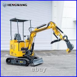 Mini Excavator Sale! Chassis Extension And Boom Swing Free shipping 3000lbs