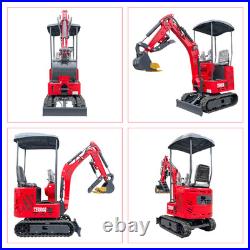 Mini Excavator TYPHON TERROR ONE STORM 1 Ton 13.5 hp B&S engine 13 Attachments Mini Excavator TYPHON TERROR ONE STORM 1 Ton 13.5 hp B&S engine 13 Attachments