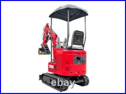 Mini Excavator TYPHON TERROR ONE STORM 1 Ton 13.5 hp B&S engine 13 Attachments Mini Excavator TYPHON TERROR ONE STORM 1 Ton 13.5 hp B&S engine 13 Attachments