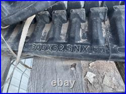 Mini Excavator Track Set 300 X 52.5 NX80 New On Pallet