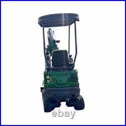 Mini Excavator Tracked Crawler B&S Engine with Retractable Track Hydraulic Thumb