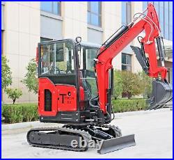 Mini Excavator Trench Digger TYPHON TERROR X2 2.7 Ton EPA Diesel Perkins Engine