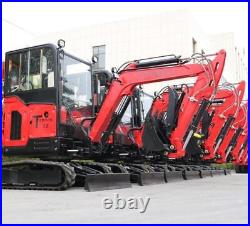 Mini Excavator Trench Digger TYPHON TERROR X2 2.7 Ton EPA Diesel Perkins Engine